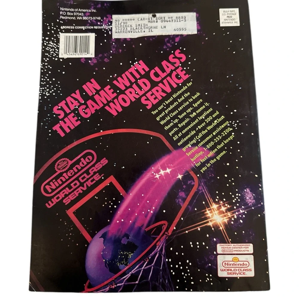 Nintendo Power Magazine #21 Star Tropics Edition w/MetalStorm poster
